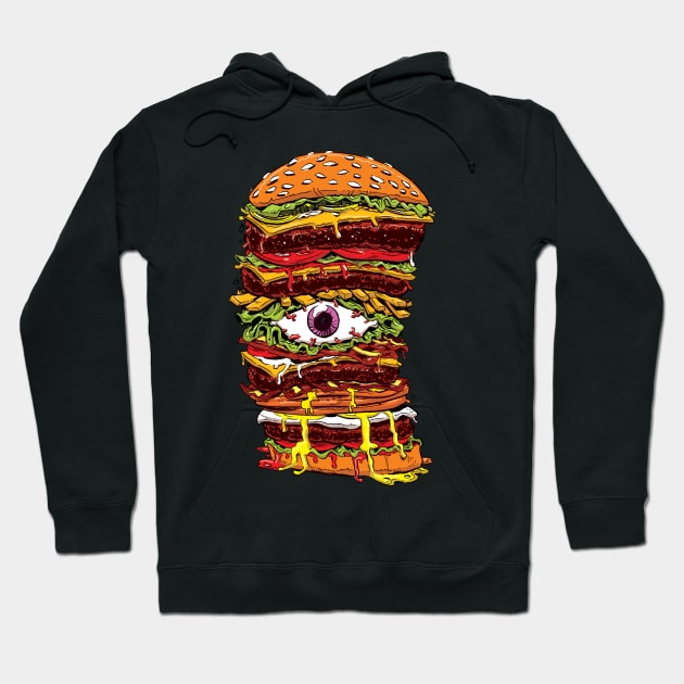 All Eye Can Eat Hoodie by Aaron Conley Awesome